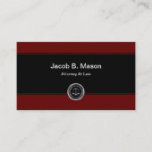 高級弁護士法律事務所名刺 名刺 (正面)