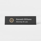 高級弁護士法律事務所 デスクネームプレート (正面)