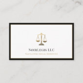 高級弁護士法律事務所 名刺 (正面)