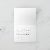 高級弁護士顧客季節のごあいさつカード サンキューカード (内部)