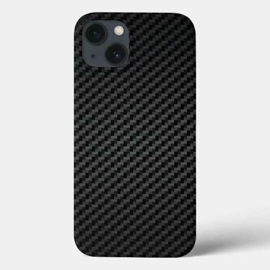 高級強い炭素繊維テクスチャ Case-Mate iPhoneケース (裏面)
