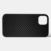 高級強靭カーボンファイバー質感 Case-Mate iPhoneケース (裏面 (横))