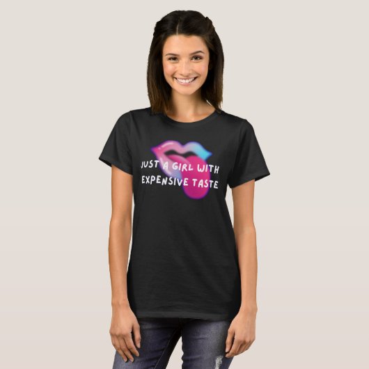 高級志向な女子は私 Tシャツ (正面フル)