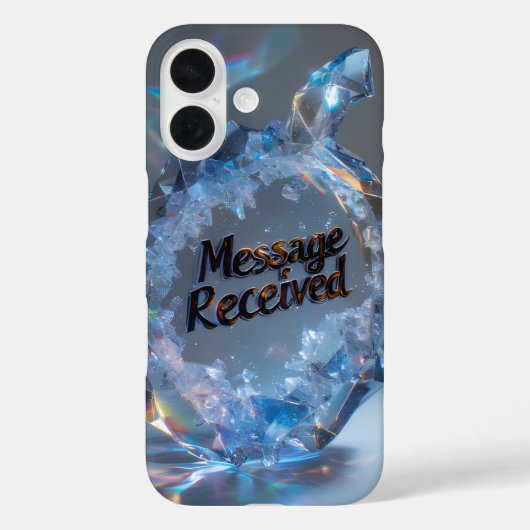 高級感あるテクスチャードスピーチクリスタルデザイン Case-Mate iPhoneケース (裏面)
