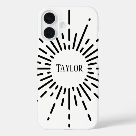 高級感のあるオーダーメイド名入れの最新iPhoneケース Case-Mate iPhoneケース (裏面)