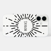高級感のあるオーダーメイド名入れの最新iPhoneケース Case-Mate iPhoneケース (裏面 (横))