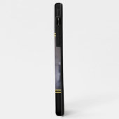 高級感のあるゴールドのシグネチャーモノグラムフォト Case-Mate iPhoneケース (裏面/左)