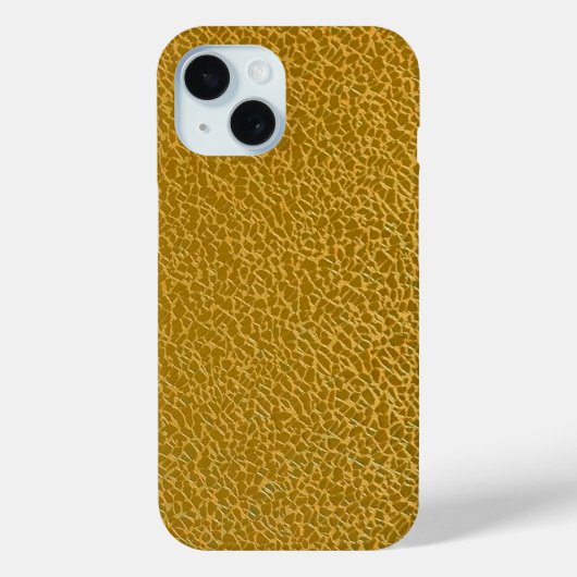 高級感のあるゴールドテクスチャー保護 Case-Mate iPhoneケース (裏面)
