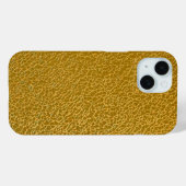 高級感のあるゴールドテクスチャー保護 Case-Mate iPhoneケース (裏面 (横))