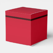 高級感のある宝石の弓とリボンの40歳の誕生日 フェイバーボックス (裏面サイド)