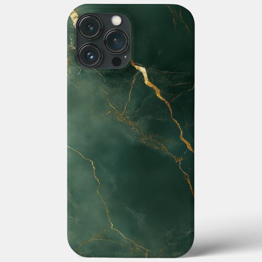 高級感のある青い大理石のiPhone / iPadケース Case-Mate iPhoneケース (裏面)