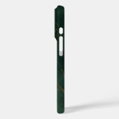 高級感のある青い大理石のiPhone / iPadケース Case-Mate iPhoneケース (裏面 / 左)