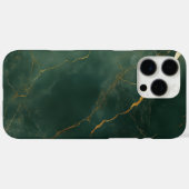 高級感のある青い大理石のiPhone / iPadケース Case-Mate iPhoneケース (裏面 (横))