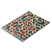 高級抽象芸術パターン ノートブック (左側)