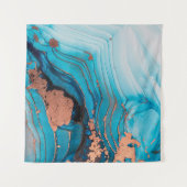 高級抽象芸術流絵画体アート  タペストリー (正面(横))