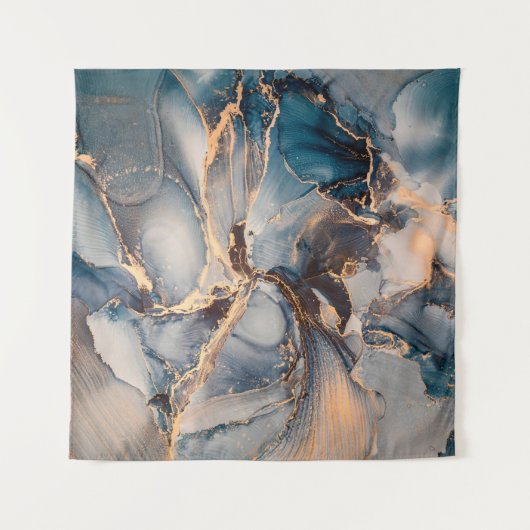 高級抽象芸術流絵画体アート  タペストリー (正面)