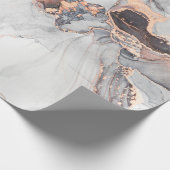 高級抽象芸術流絵画体アート  ラッピングペーパー (角)