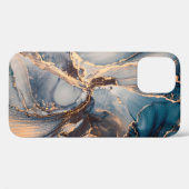高級抽象芸術流絵画体アート Case-Mate iPhoneケース (裏面 (横))