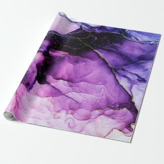 高級抽象芸術流絵画体芸術の背景 ラッピングペーパー
