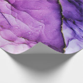 高級抽象芸術流絵画体芸術の背景 ラッピングペーパー (角)