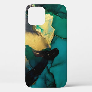 高級抽象芸術流絵画体芸術の背景 iPhone 12ケース