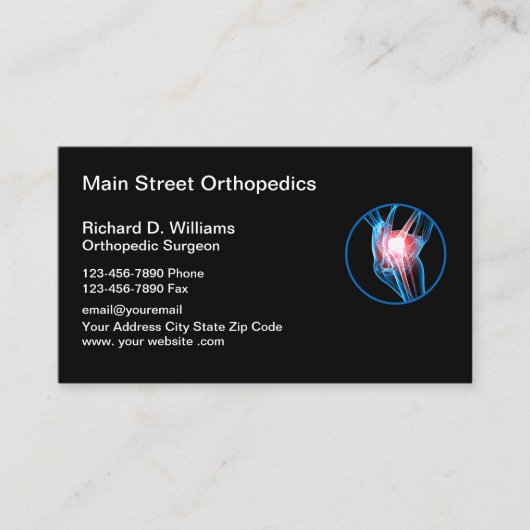 高級整形外科名刺 名刺 (正面)