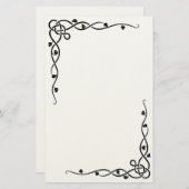 高級文房具 便箋 (正面/裏面)