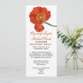 高級春ポピー結婚フローラのメニュー メニュー (スタンド正面)