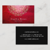 高級曼荼羅名刺 名刺 (正面/裏面)