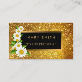 高級最高の人気がある金ゴールドグリッター 名刺