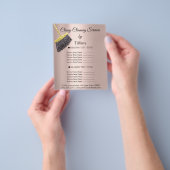 高級清掃サービス保ハウスのメイド価格 チラシ (手)