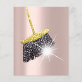 高級清掃サービス保ハウスのメイド価格 チラシ (裏面)