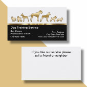 高級犬用トレーナー名刺 名刺