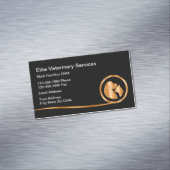 高級獣医ペットケアビジネスカードマグネット マグネット名刺 (インサイチュ)