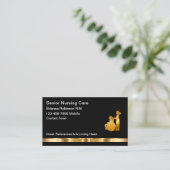 高級看護RNビジネスカード 名刺 (スタンド正面)