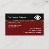 高級眼科医アポイントメント名刺 名刺 (正面)