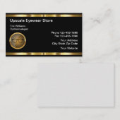 高級眼鏡検眼用名刺 名刺 (正面/裏面)