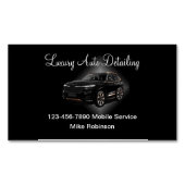 高級移動式詳細ビジネスカード磁石 マグネット名刺 (正面)