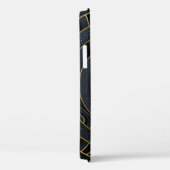 高級紙はゴールデンの背景をカット。 Case-Mate iPhoneケース (裏面 / 右)