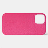 高級素晴らしピンククロスのテクスチャ。 Case-Mate iPhoneケース (裏面 (横))