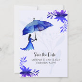 高級結婚式招待状カード 招待状 (裏面)