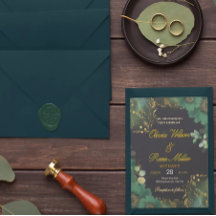 高級結婚式招待状