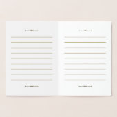 高級結婚新聞の誓い、彼女の結婚誓い 箔カード (内部)