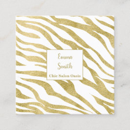 高級美しいプロフェッショナル名刺 スクエア名刺