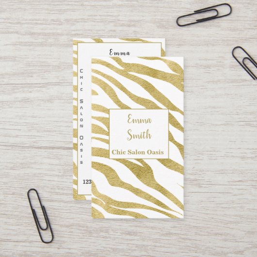 高級美しいプロフェッショナル名刺 名刺 (正面/裏面インサイチュ)