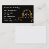 高級聴覚・補聴器 名刺 (正面/裏面)