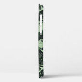 高級自然葉の背景。花柄、T Case-Mate iPhoneケース (裏面 / 左)