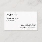 高級補聴器センターの名刺 名刺 (裏面)