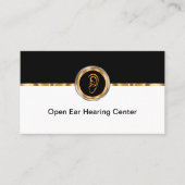 高級補聴器センターの名刺 名刺 (正面)