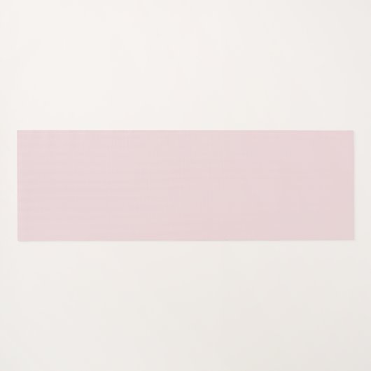 高級赤面グリッターホワイトピンクマーブルカスタマイズ ヨガマット (裏面(横))